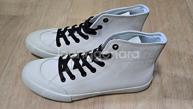 할리데이비슨 정품 가죽 스니커즈(270mm)--3