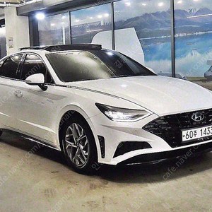 소나타 중고 쏘나타 DN8 중고차 흰색 2020년식 42,000km 2.0 프리미엄 패밀리 중고차매매순위