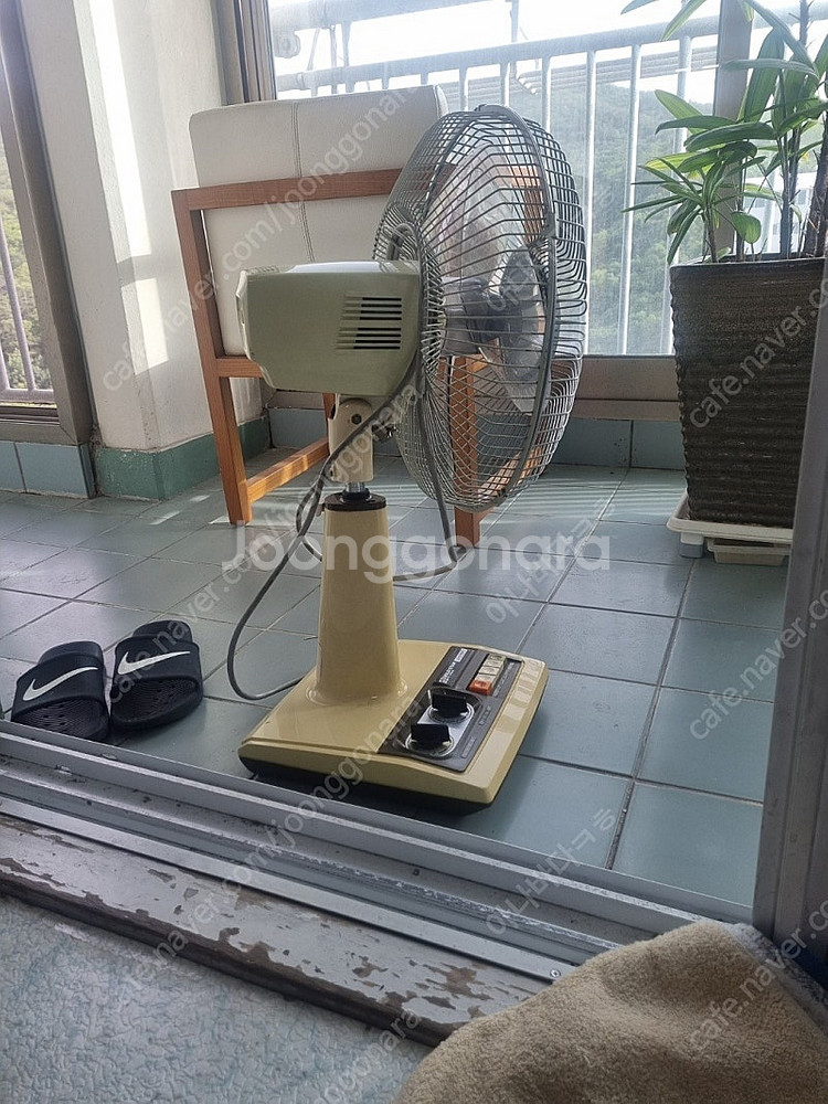 금성 골드스타 FD-356 NB 선풍기 레트로 골동품--0