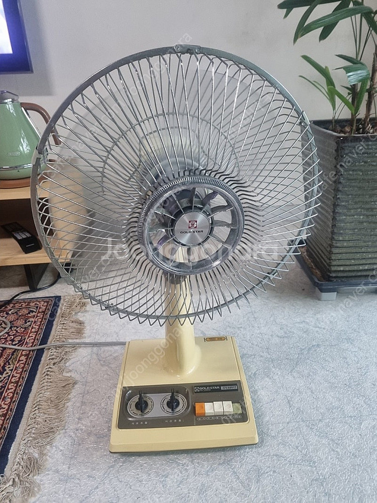 금성 골드스타 FD-356 NB 선풍기 레트로 골동품--1