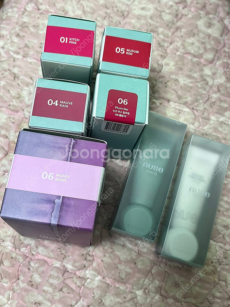 누즈 무스 립추얼 키치핑크,모브레인,무스비레드,플럼미--1