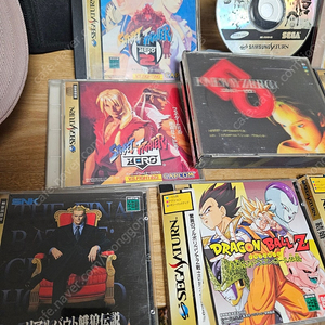 새턴 cd 몃개 정리합니다