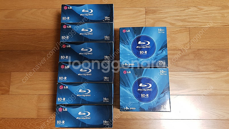 LG BD-R Blu-ray(공블루레이)6x 25GB--0