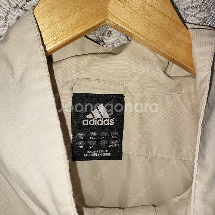 아디다스 빈티지 바람막이 2XL--4