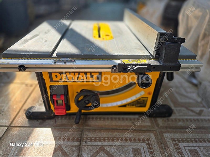 디월트 dwe 7492 + 7440 테이블쏘 전용거치대--0