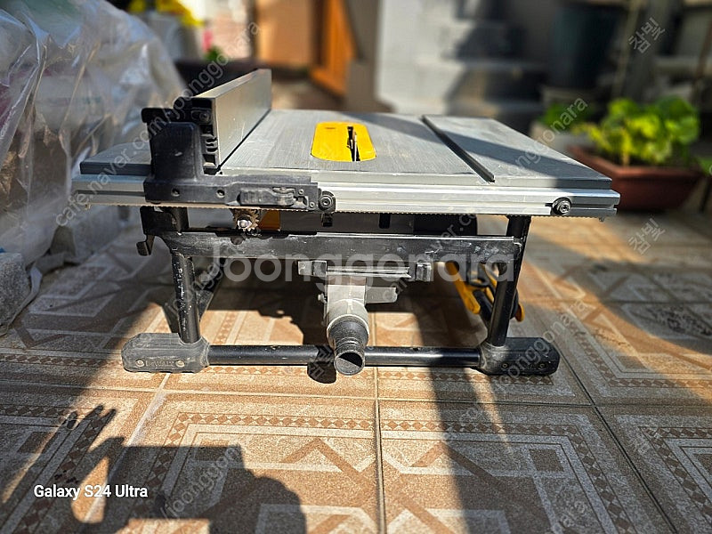 디월트 dwe 7492 + 7440 테이블쏘 전용거치대--2