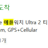 애플워치 울트라2 알파인 루프/부산/직거래