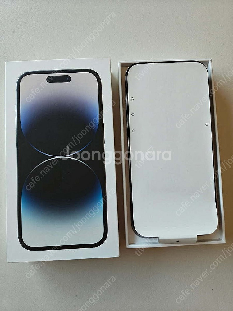 아이폰14프로 블랙 128GB 배터리99% 자급제 판매...--0