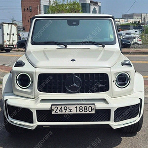 벤츠 G클래스 중고 G바겐 지바겐 중고 벤츠 G클래스 중고차 흰색 2019년식 27,583km AMG G63 기본형 중고자동차가격