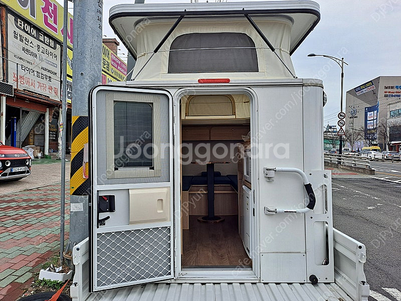 홈런 트럭캠퍼 팝니다. (캠핑박스 샤워실있는 버전)--0