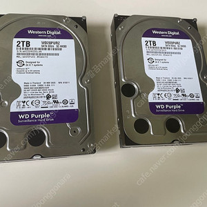 WD 2TB HDD 2개 (상태 좋음)