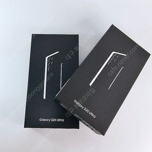 갤럭시 S25울트라 256GB 티타늄블랙 미개봉새상품 자급제 공기계 알뜰폰 대구중고폰~