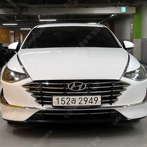 소나타 중고 쏘나타 DN8 중고차 흰색 2020년식 62,839km LPI 스마트 (렌터카) 중고차카페