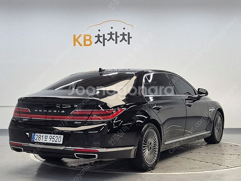 제네시스 G90 중고 제네시스 중고 가격 검정색 202...--3