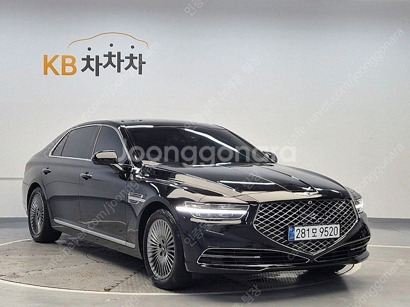 제네시스 G90 중고 제네시스 중고 가격 검정색 202...--4