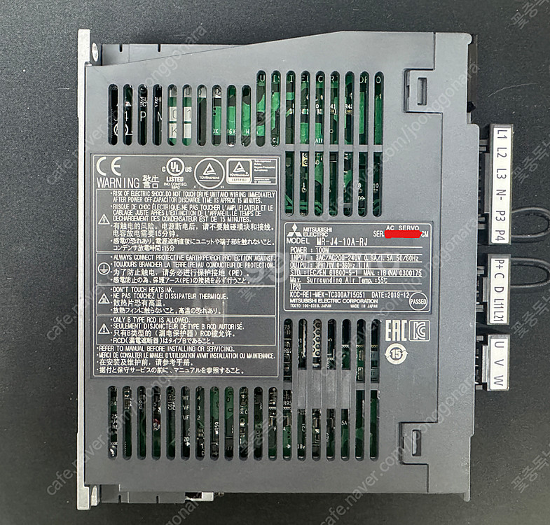 미쓰비시 PLC MR-J4-10A-RJ 서보드라이버 판...--1