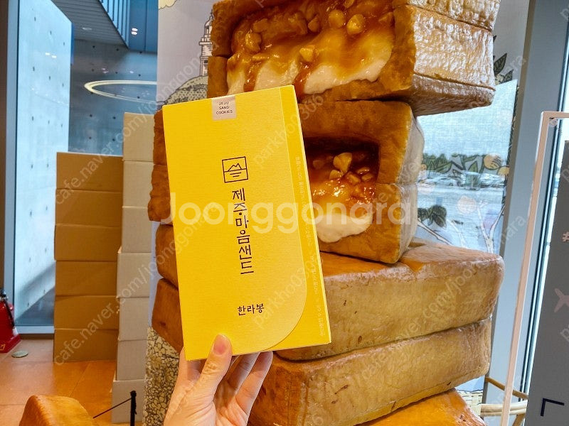 제주 마음샌드 (땅콩2 +한라봉 2+배송비포함 +당일구...--0