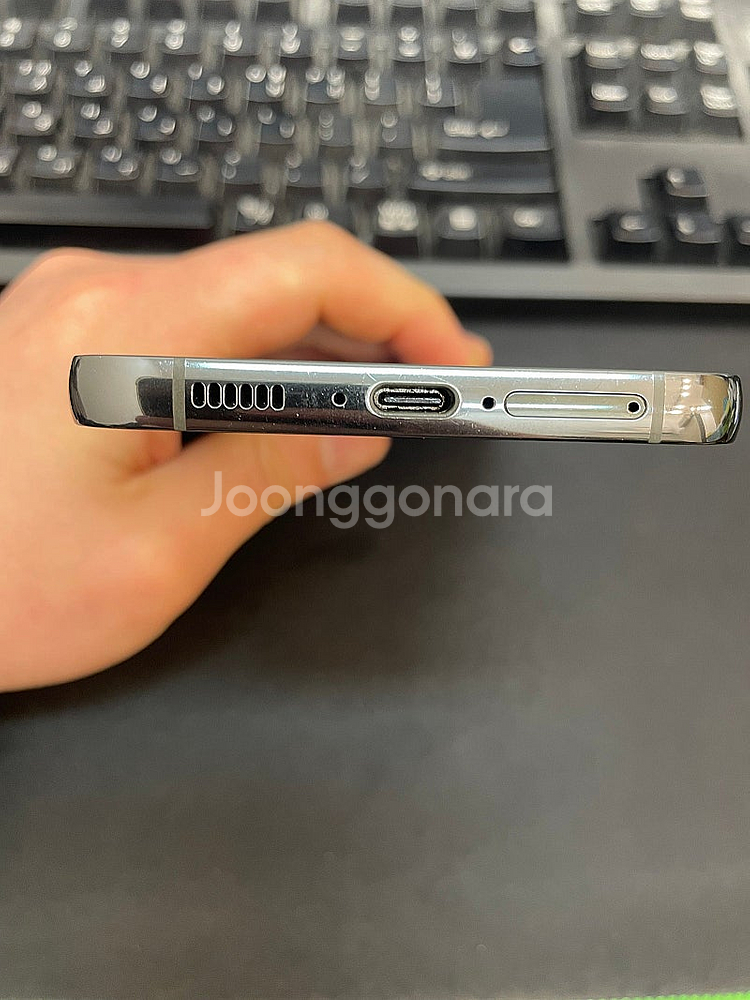 갤럭시S23플러스 그린 256GB 무잔상 상태좋은 중고...--5