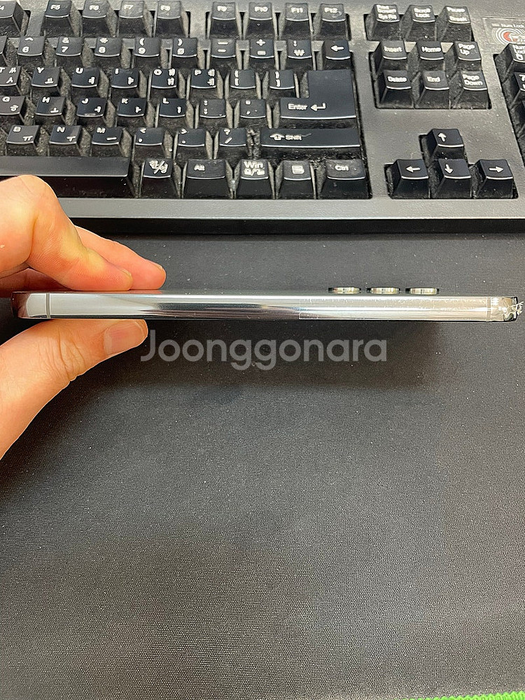 갤럭시S23플러스 그린 256GB 무잔상 상태좋은 중고...--6