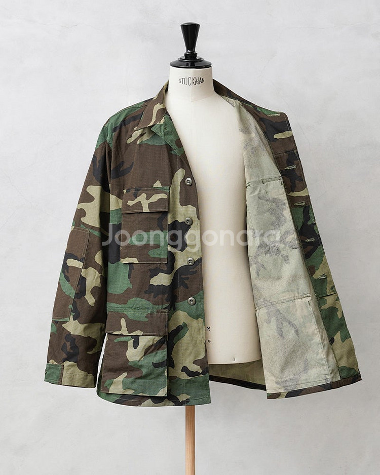 US Army Wooland Bdu Shirt DEAD...--0
