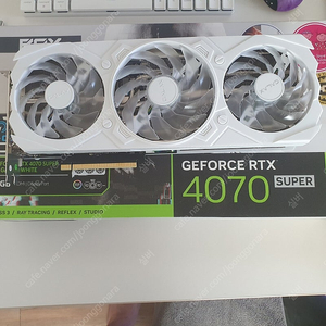 갤럭시 RTX 4070 SUPER WHITE OC D6X 12GBㅣ4070s 4070슈퍼 그래픽카드 vga