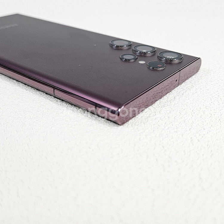 * S908N 갤럭시 S22울트라 버건디 256GB 기...--5