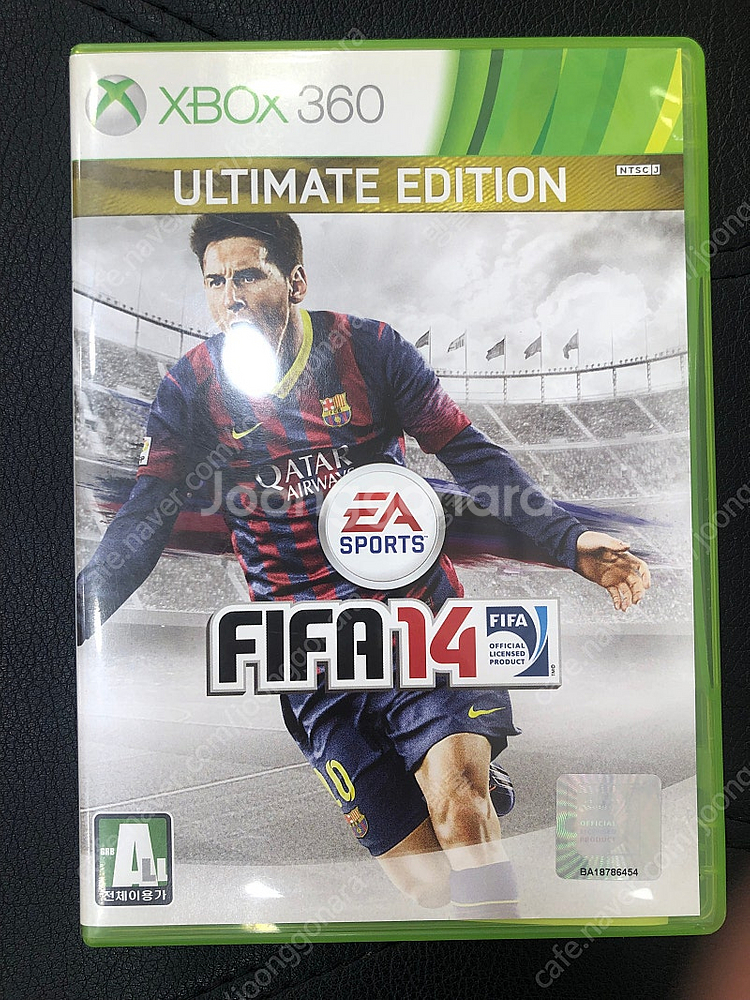 Xbox360 cd 피파14. 3천원--0