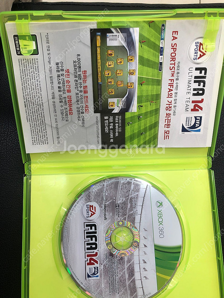 Xbox360 cd 피파14. 3천원--2