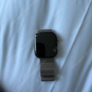 애플워치10 티타늄 내추럴 밀레니즈루프 46mm M/L 애케플