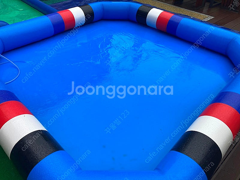 여름 시원한 워터슬라이드 물놀이 에어바운스 렌탈--1