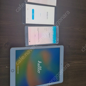 아이패드 프로 1세대 1대 + 갤럭시 노트5 3대 + 갤럭시 노트4 1대 + LG V20 1대 팝니다.