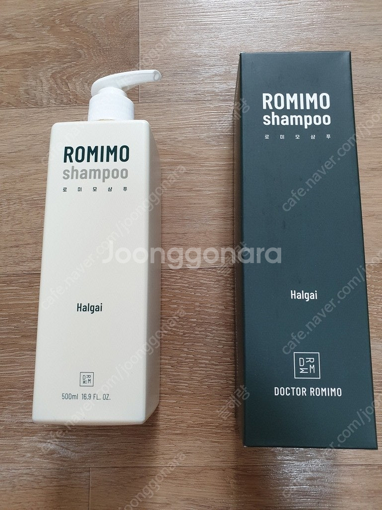 로미모 삼푸 500ml 탈모샴푸 탈모완화 샴푸 (미개봉...--0