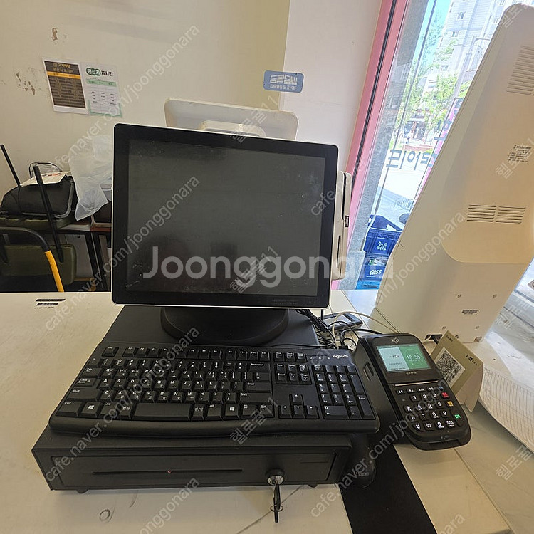 하나시스 DUAL-PAY633D 포스기&키오스크세트--0