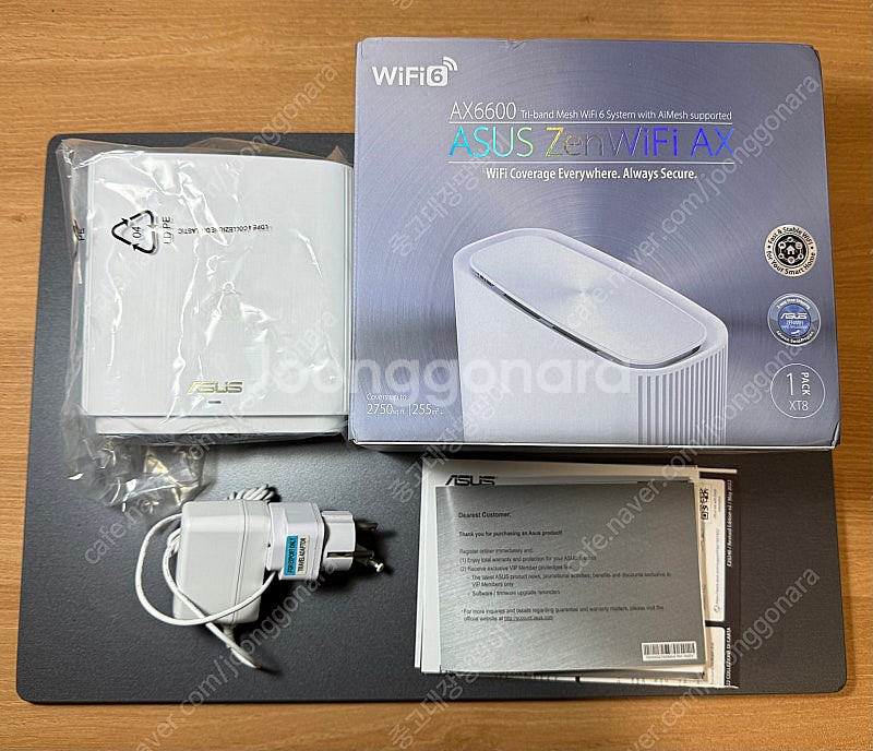 아수스공유기 ASUS ZenWiFi AX XT8--0