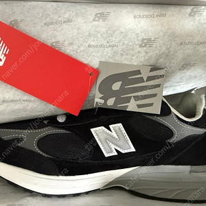 270 뉴발란스 993 메이드 인 USA 블랙 - D 스탠다드 MR993BK
