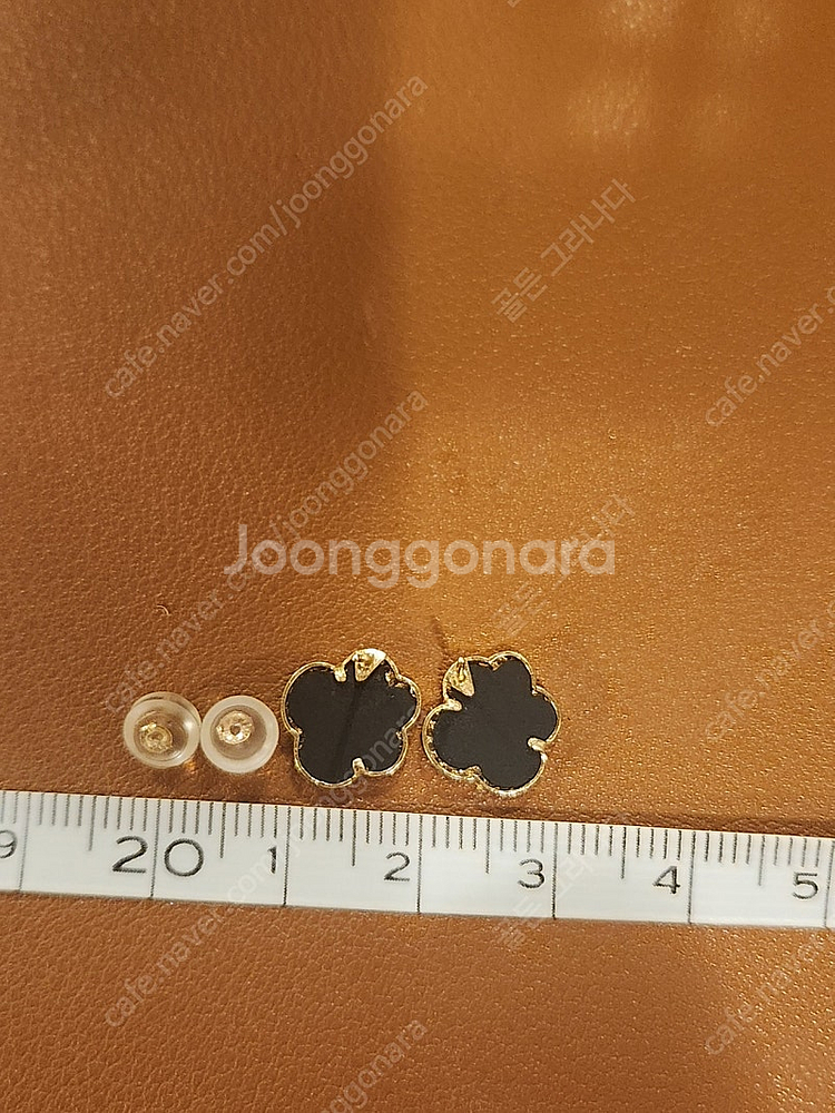 14k 오닉스 로사 귀걸이 (가격내림)--3