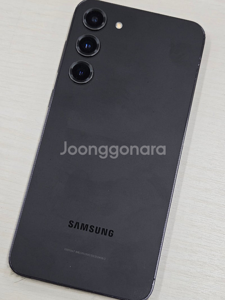 갤럭시 S23플러스 블랙색상 256용량 상태좋은 꿀매물...--0