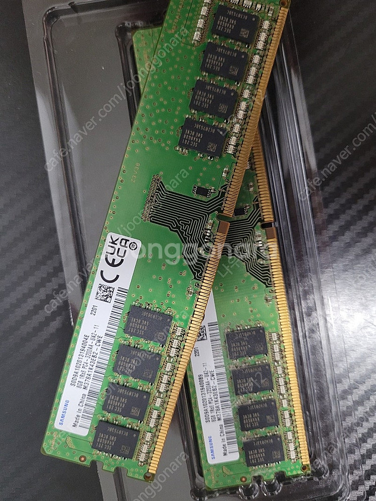 삼성 DDR4 3200 8G 메모리, 램 2개 팝니다--0