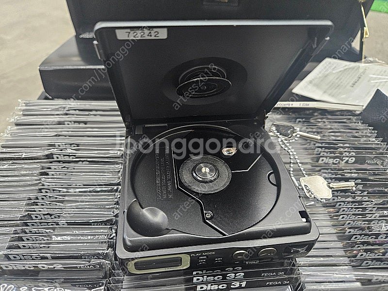 희귀한 소니(SONY) 워크맨 미니 CD 플레이어(민트...--4