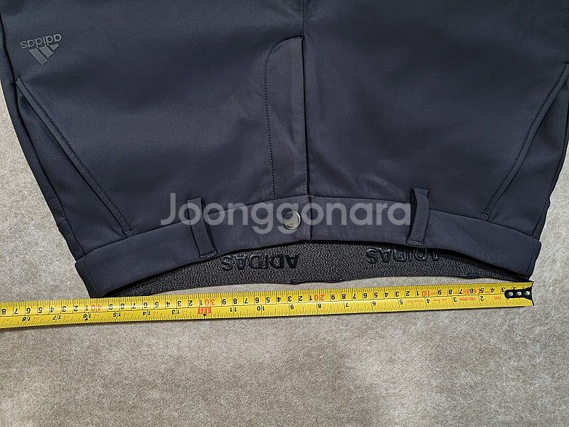 남성 33인치 아디다스 골프웨어 기모 바지--3