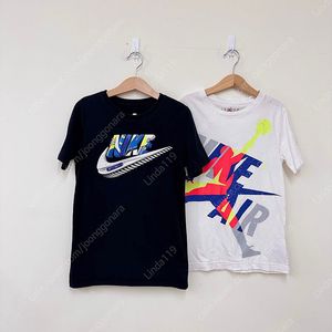 (140) 나이키 조던 키즈 반팔 8-10t 일괄