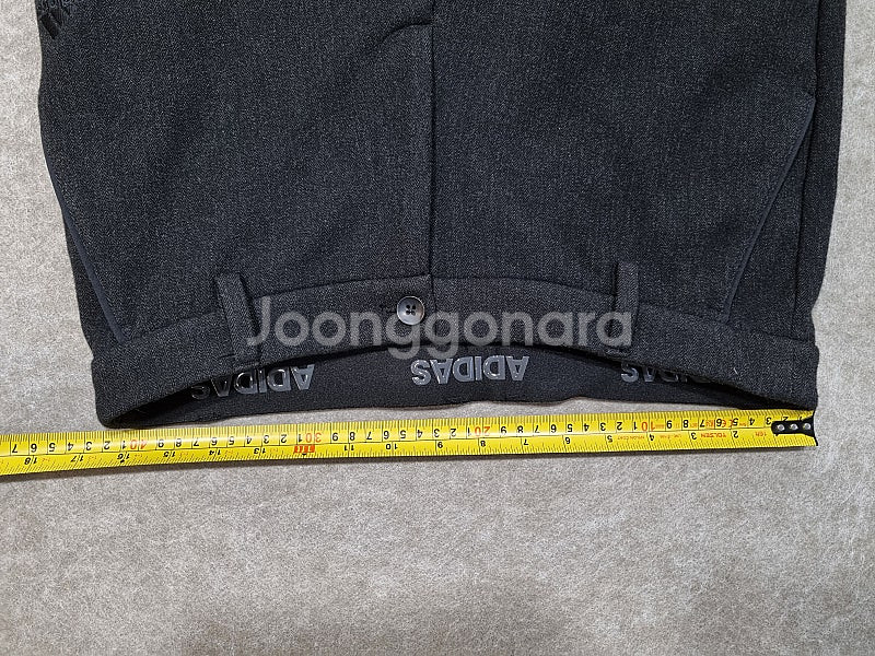 남성 34인치 아디다스 골프웨어 기모 바지--3