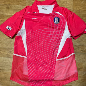 2002월드컵 축구 국가대표팀 국대 선수지급용 듀얼레이어 유니폼 M,L,XL,2XL사이즈