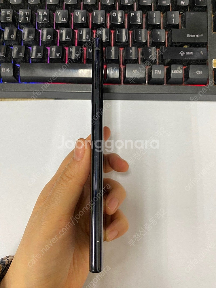 023351 SK 갤럭시노트10 블랙 AA급 256GB...--4