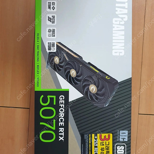 조텍 ZOTAC RTX 5070 SOLID OC D7 12gb 미개봉