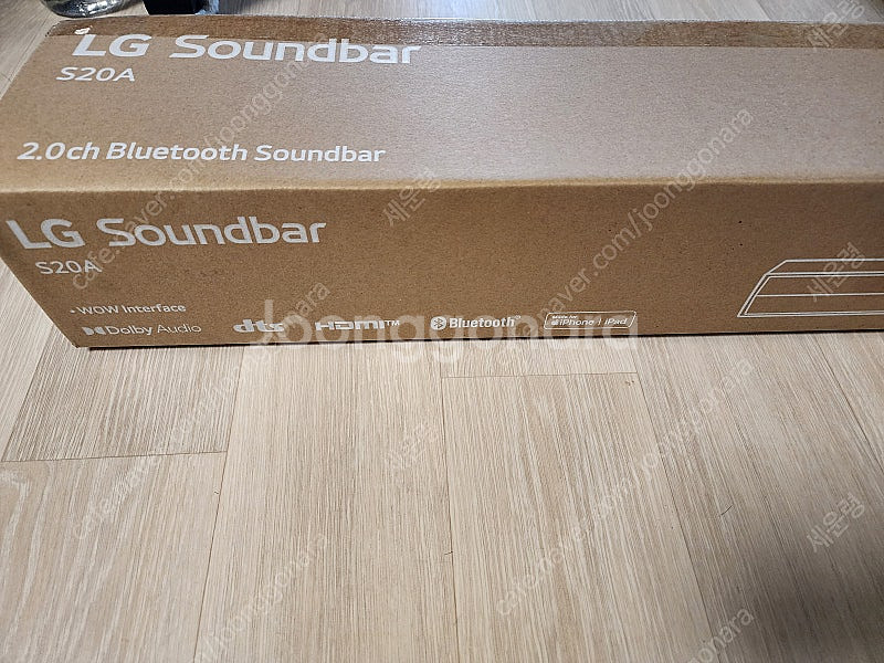 LG 사운드바 S20A 판매(천안 직거래)--0