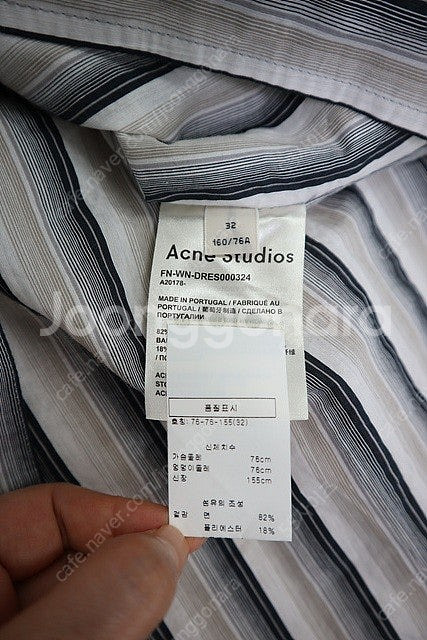 여성 Acne Studios 아크네 스튜디오 롱 반팔 ...--6