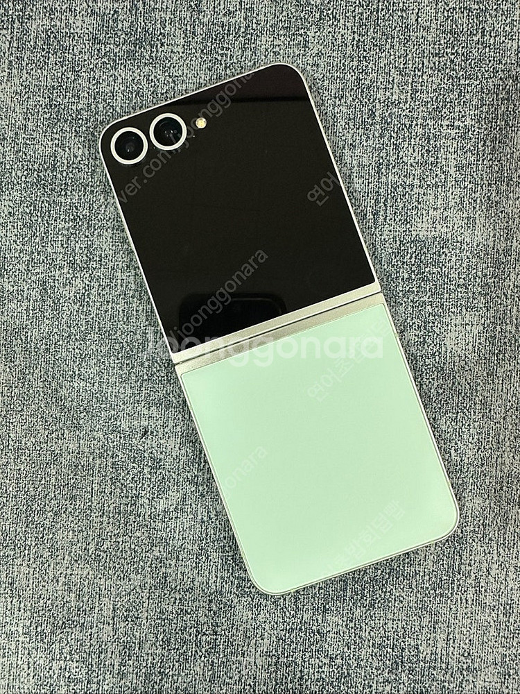 갤럭시Z플립6 256G 민트 24년 7월개통 무잔상 5...--0