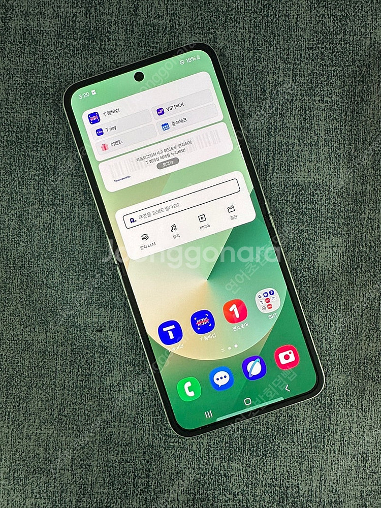 갤럭시Z플립6 256G 민트 24년 7월개통 무잔상 5...--1