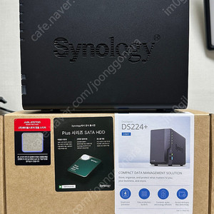 시놀로지 NAS DS224+ 4TB* 2개 판매
